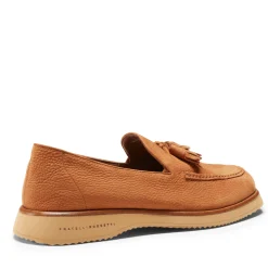 Shop Fratelli Rossetti Leather Loafer | Clay
