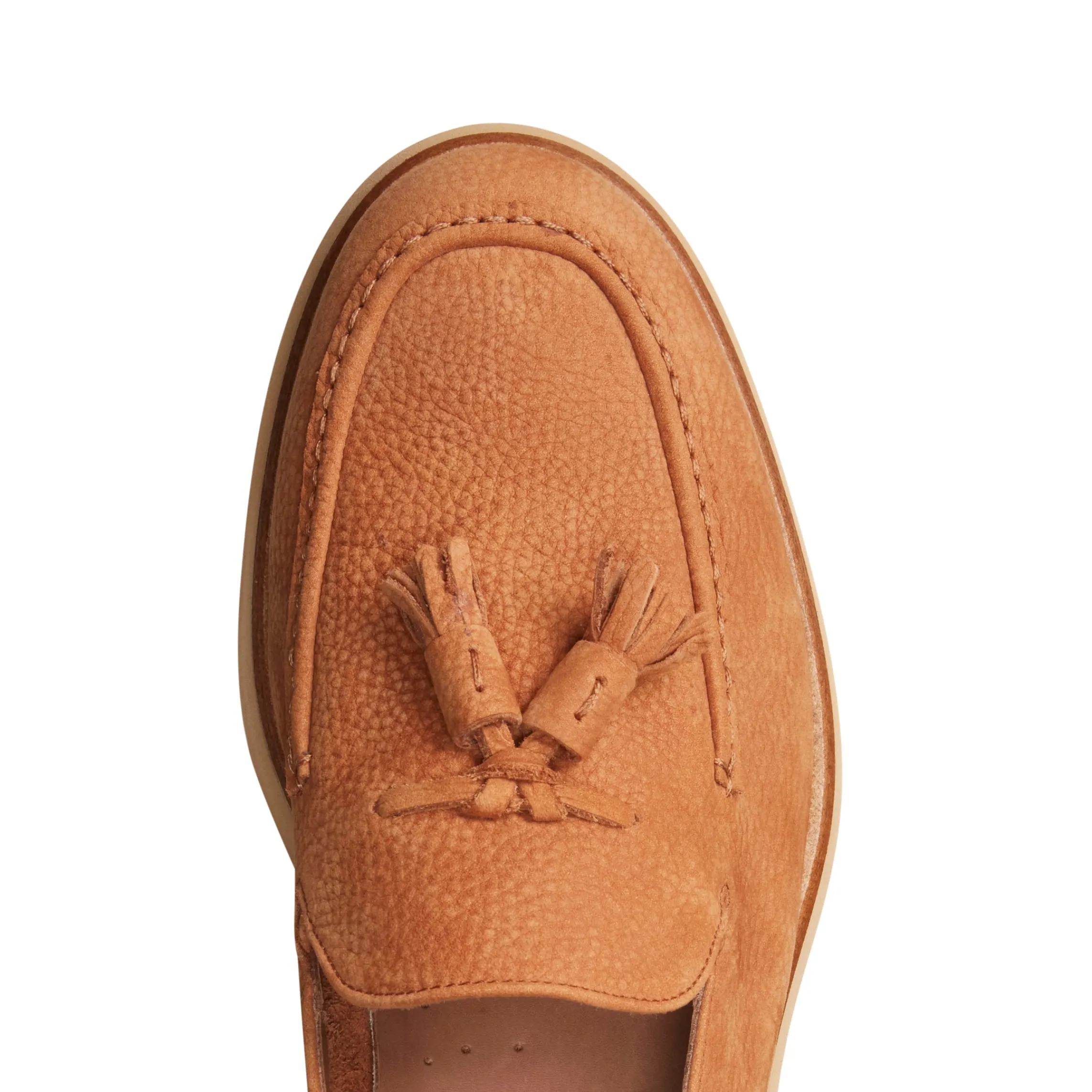 Shop Fratelli Rossetti Leather Loafer | Clay