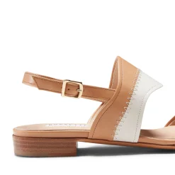 Clearance Fratelli Rossetti Leather Sandal | Natural