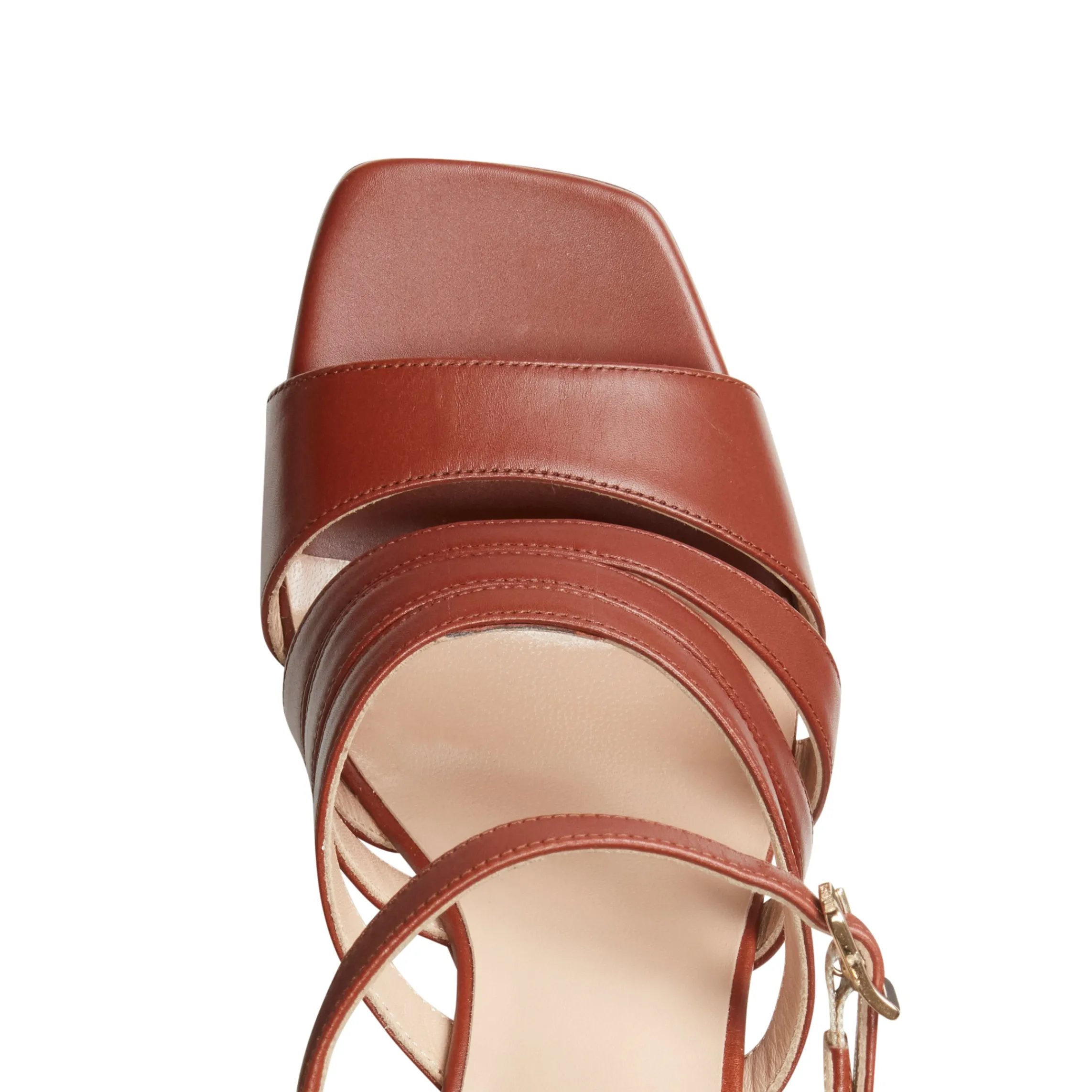 Online Fratelli Rossetti Leather Sandal | Almond