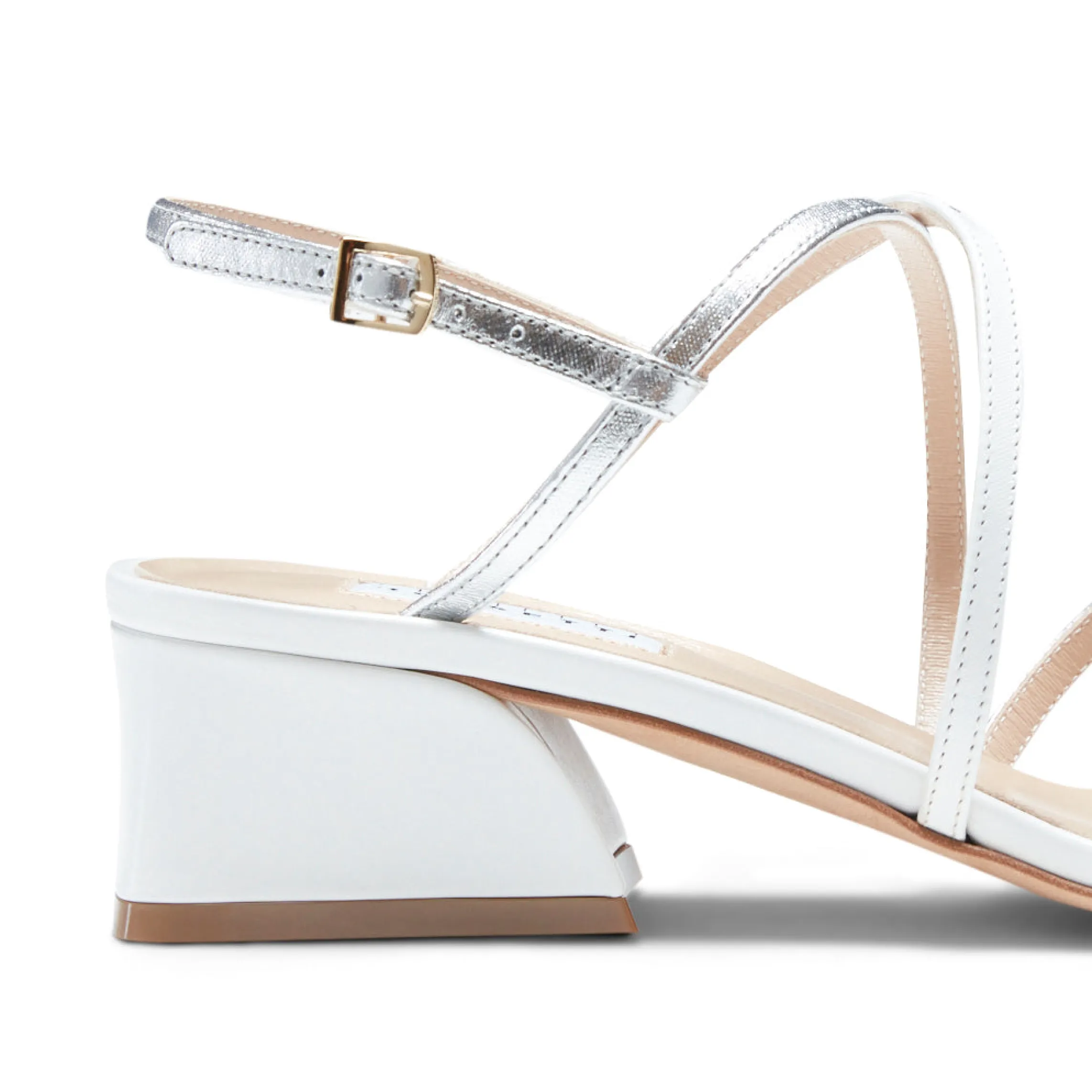 Hot Fratelli Rossetti Leather Sandal | White