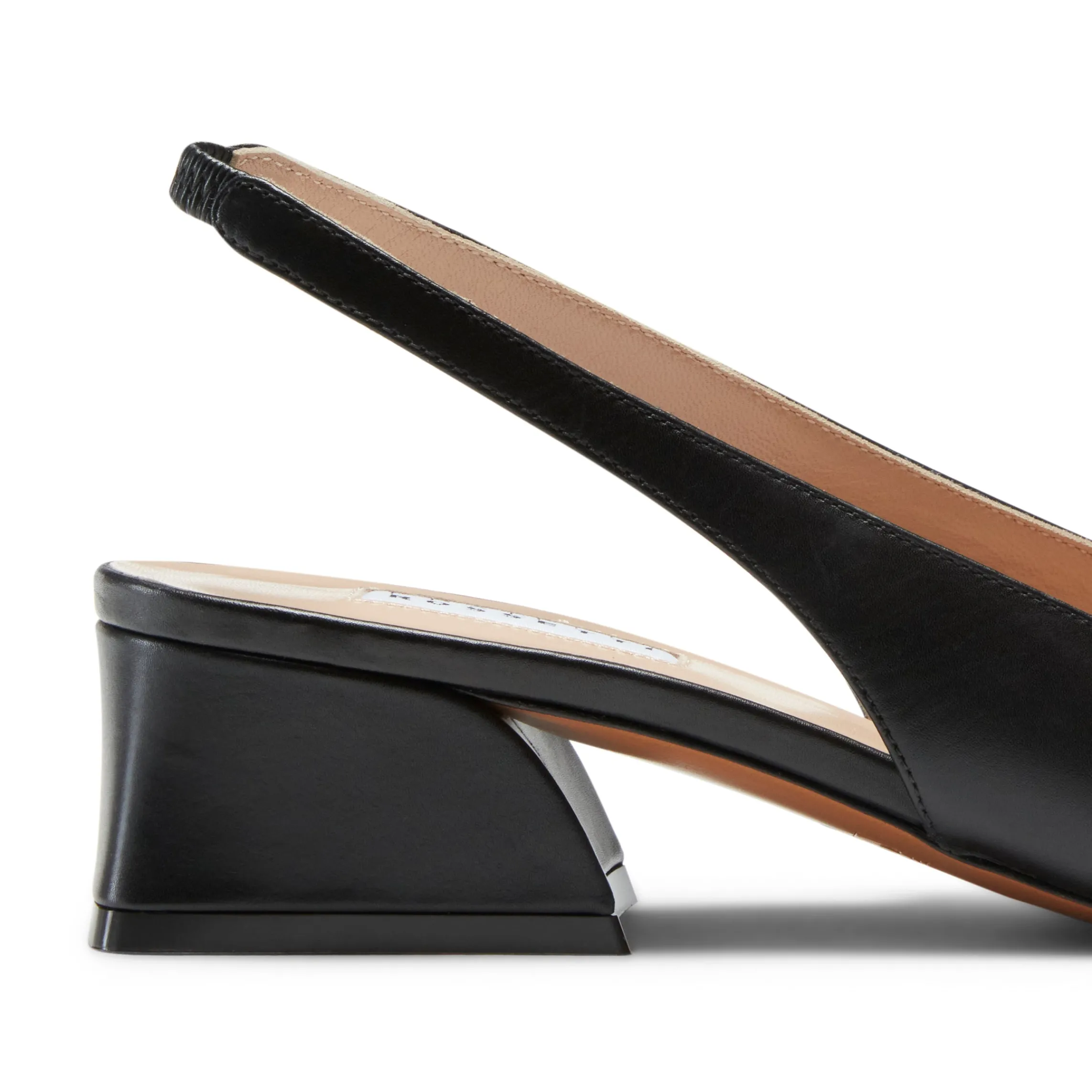 Shop Fratelli Rossetti Leather Slingback| Black