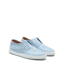 Sale Fratelli Rossetti Suede Hobo Sport Sneaker | Light blue