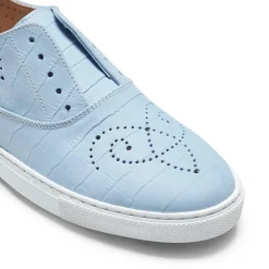 Sale Fratelli Rossetti Suede Hobo Sport Sneaker | Light blue