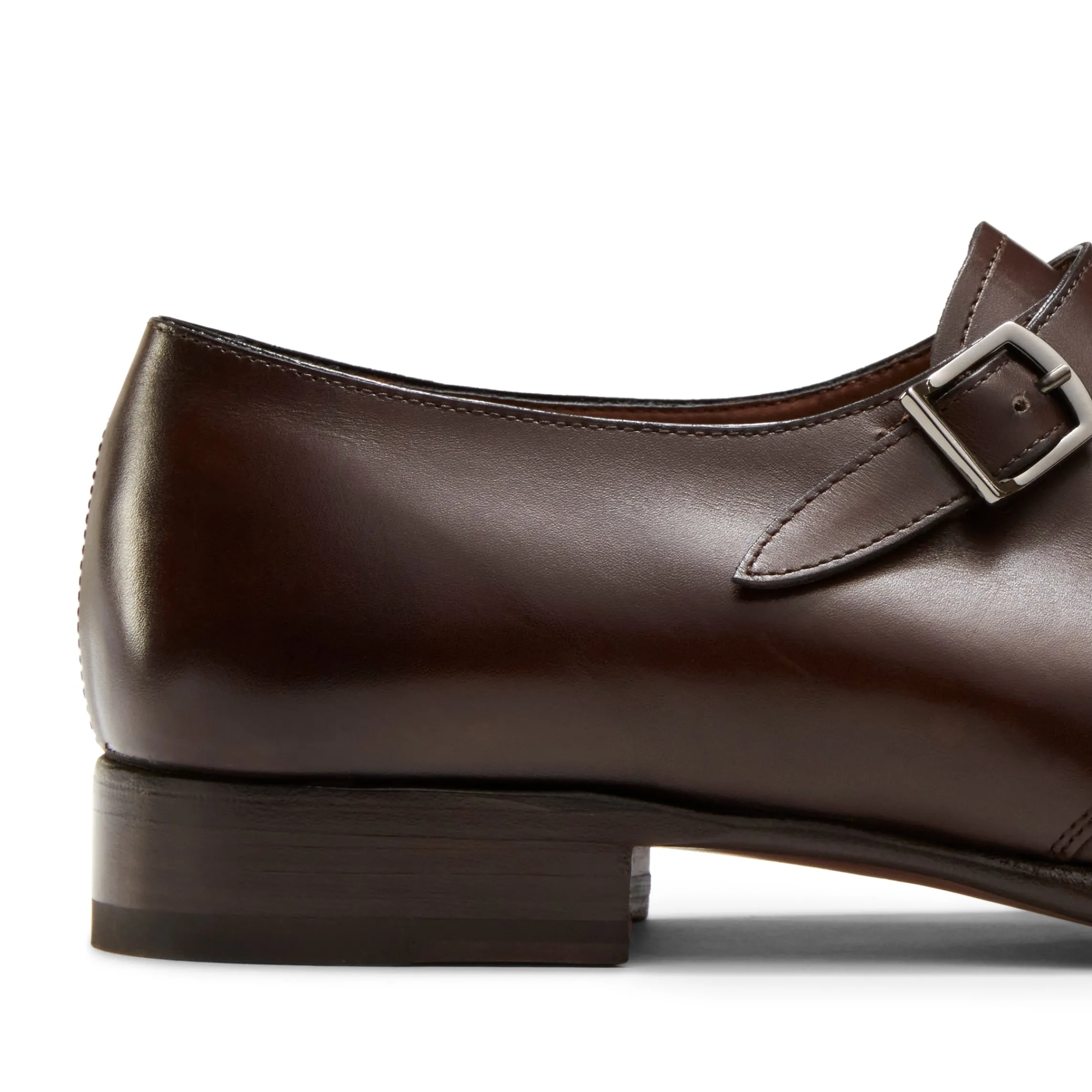 Best Fratelli Rossetti Leather Double-buckle Derby Shoe | Mahogany