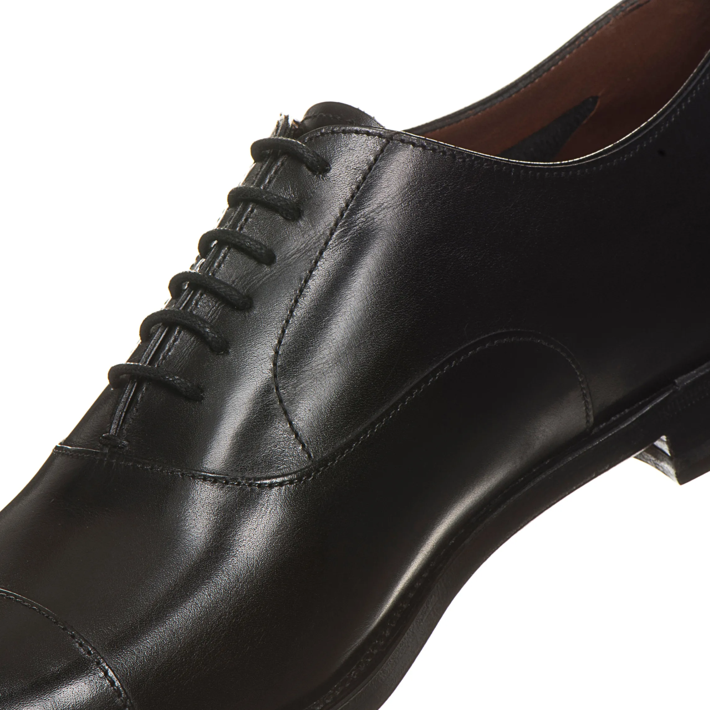 Cheap Fratelli Rossetti Men’s Leather Oxford Shoe| Black