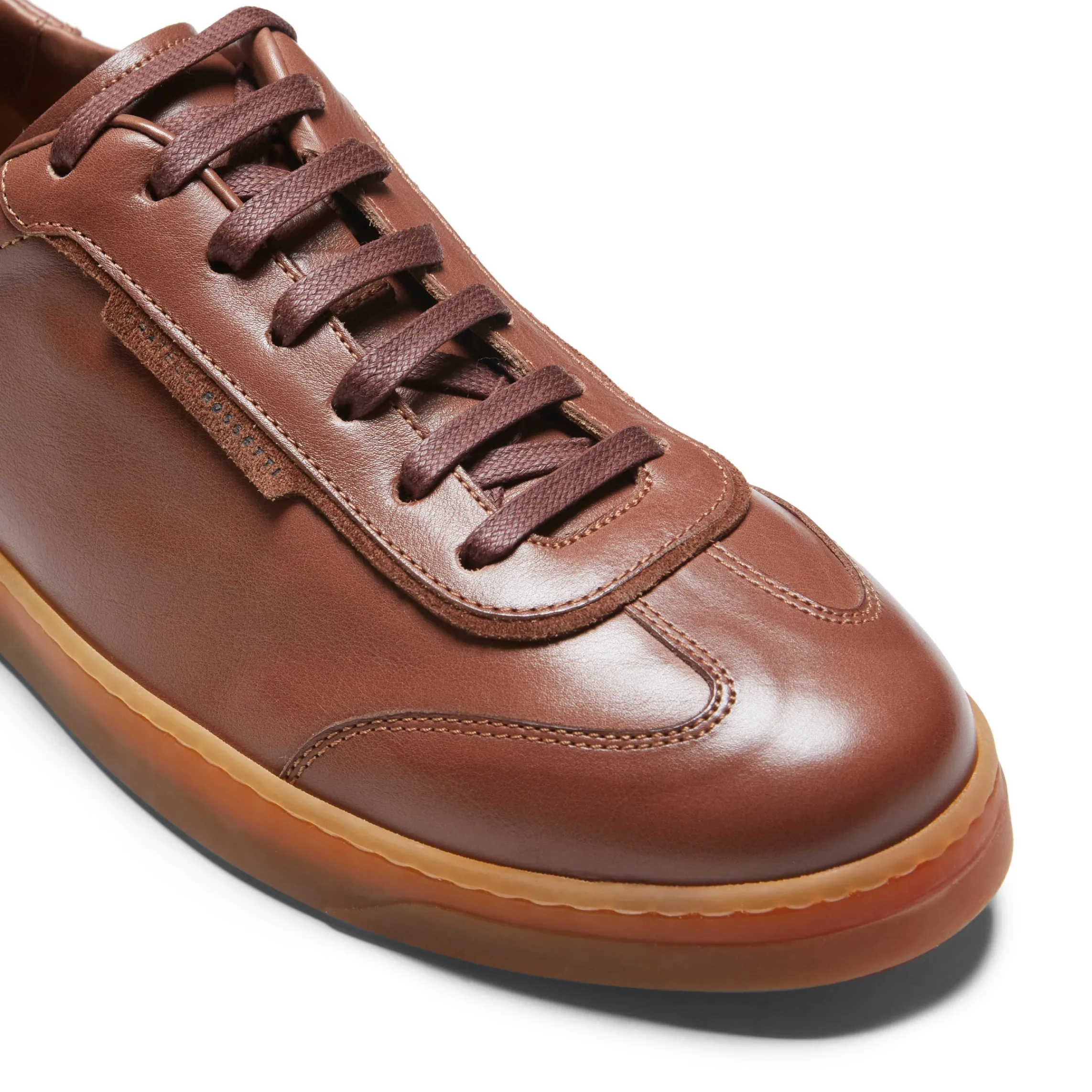 Best Sale Fratelli Rossetti Men’s Leather Sneaker| Almond