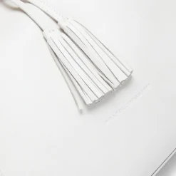 Cheap Fratelli Rossetti Tassel Shoulder Bag | Milk white