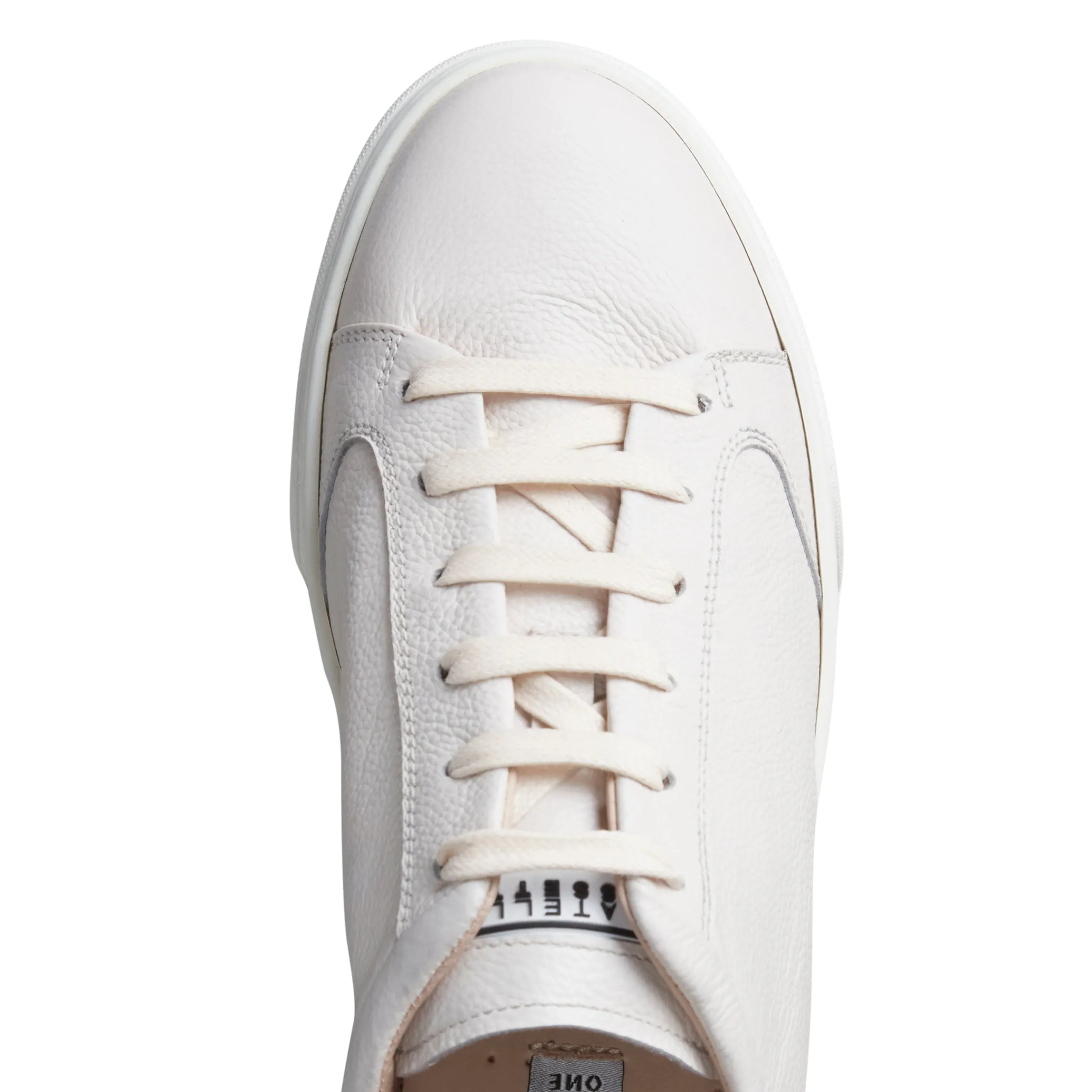 Clearance Fratelli Rossetti Milk-white Leather Sneakers | Milk white