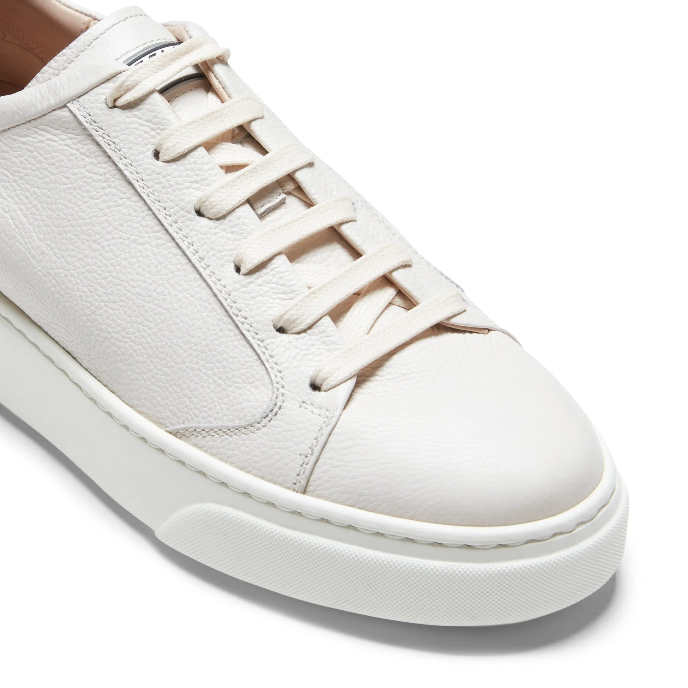 Clearance Fratelli Rossetti Milk-white Leather Sneakers | Milk white