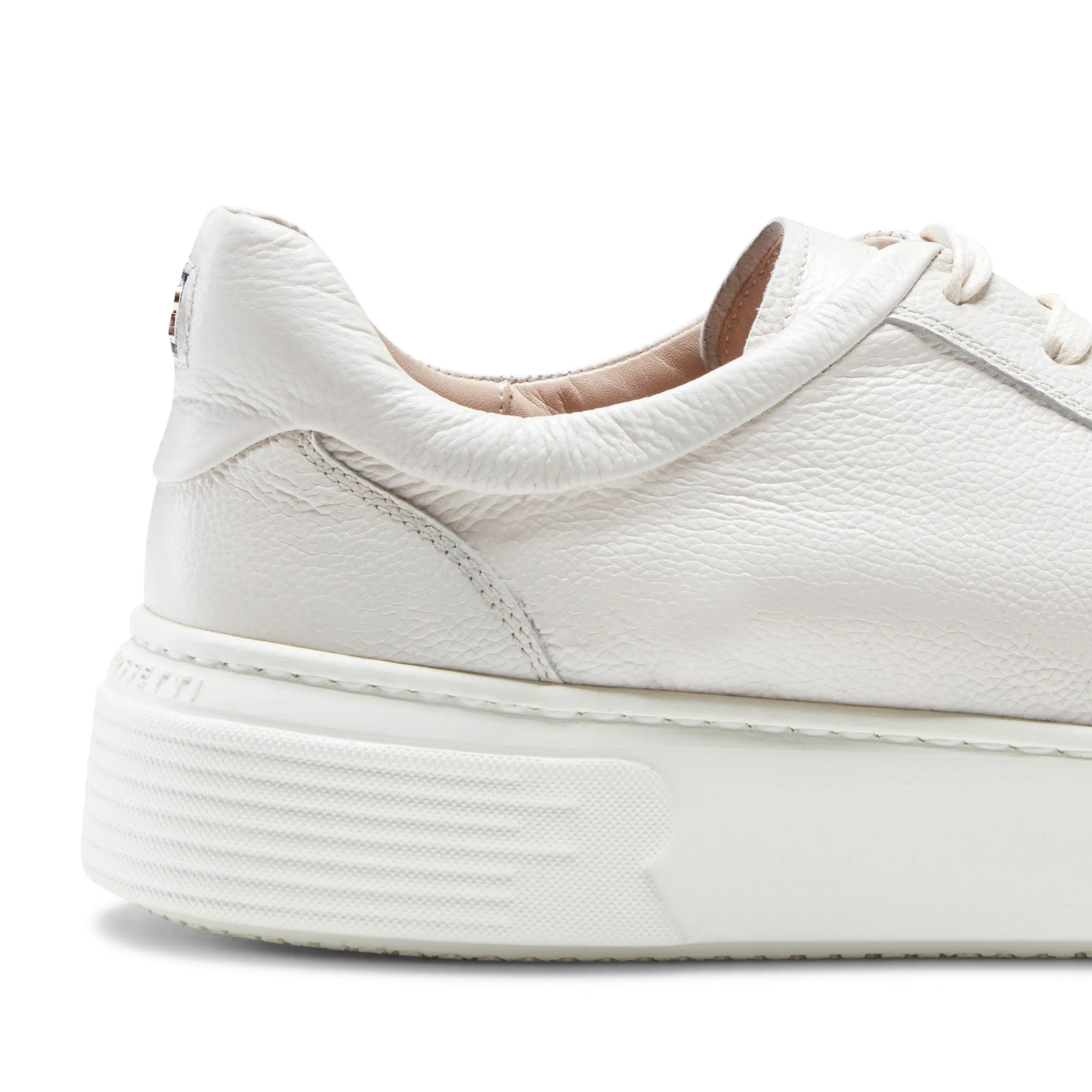 Clearance Fratelli Rossetti Milk-white Leather Sneakers | Milk white