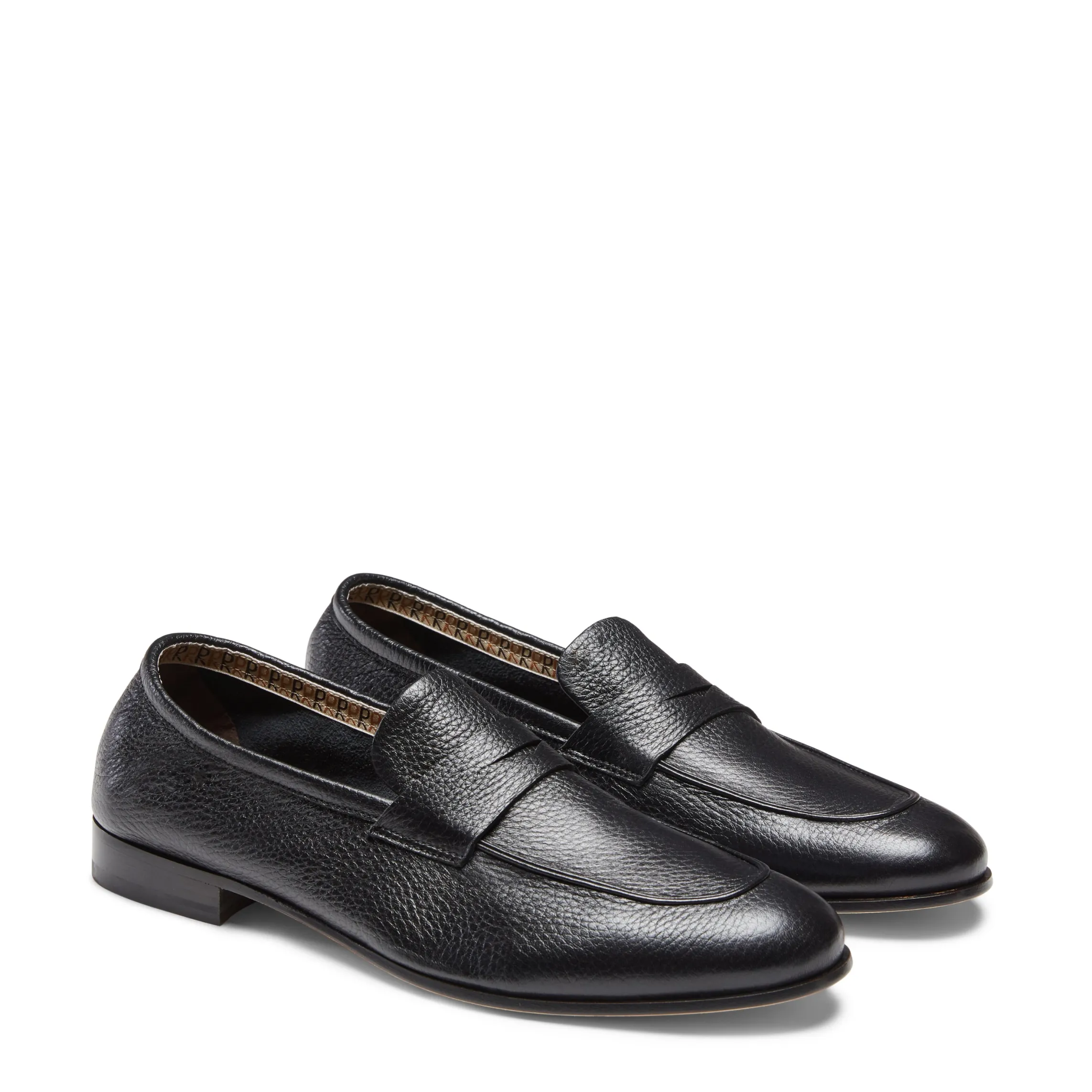 Store Fratelli Rossetti Mocassino Estate Pelle- Black