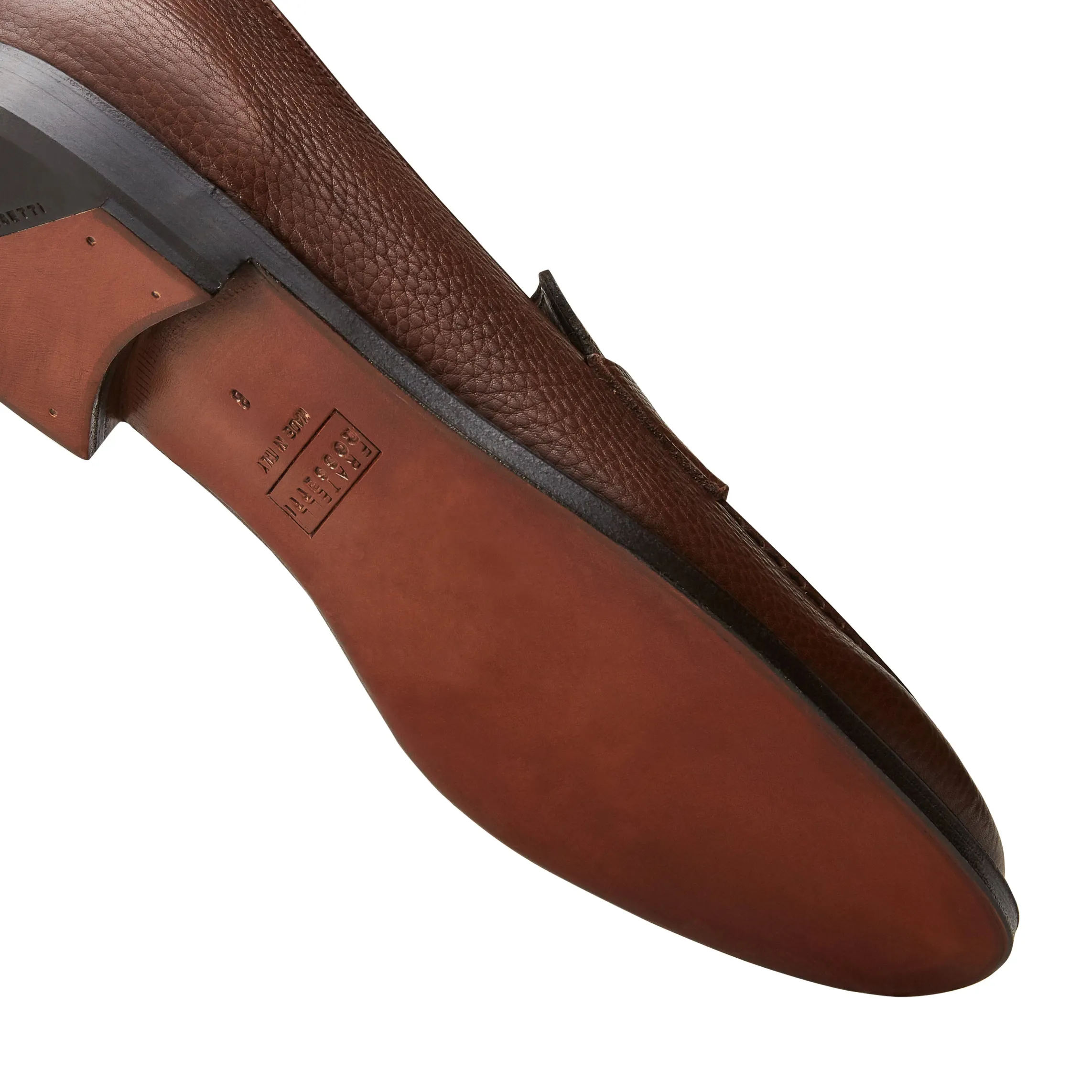 Cheap Fratelli Rossetti Mocassino In Pelle- Chestnut