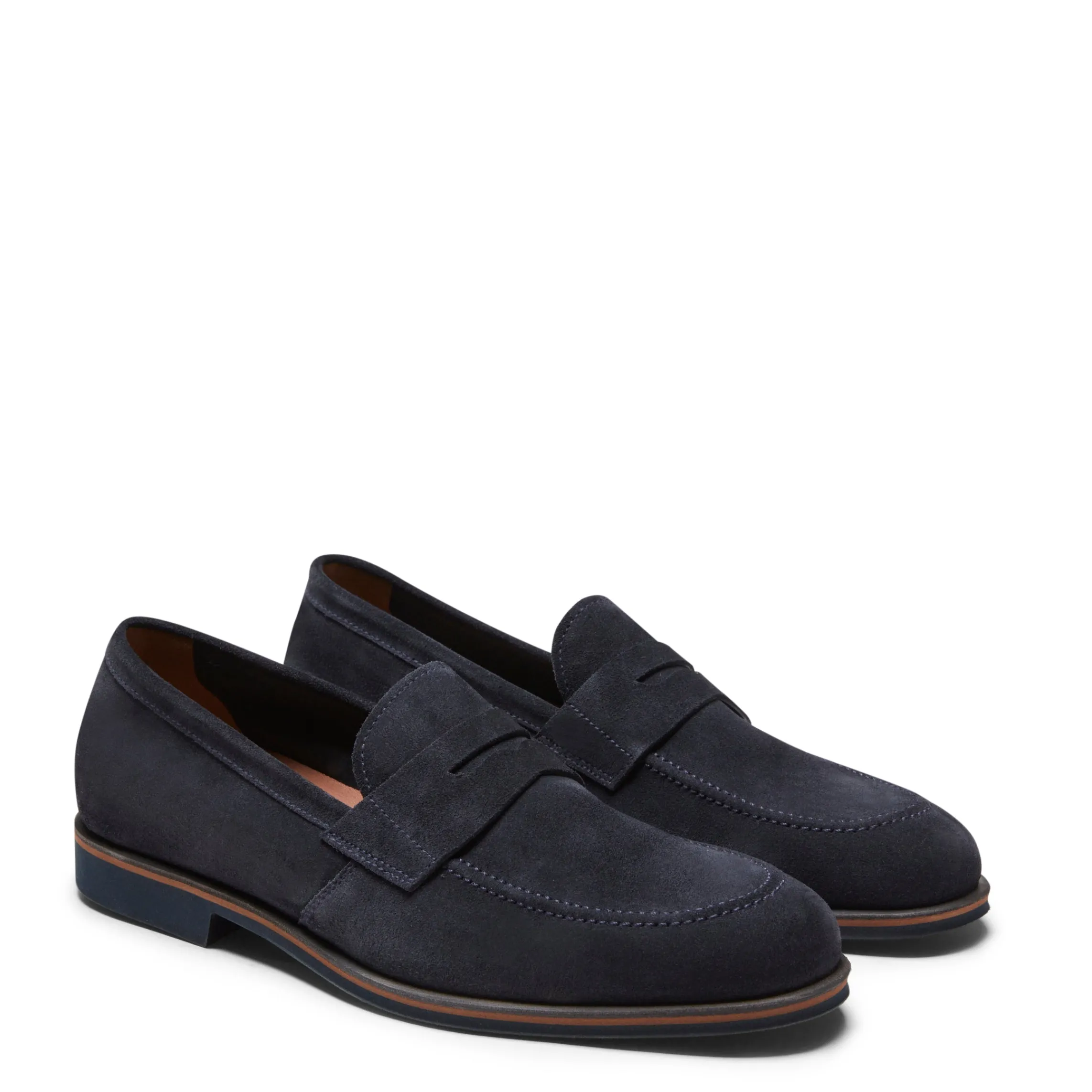 Flash Sale Fratelli Rossetti Mocassino In Suede- Navy blue