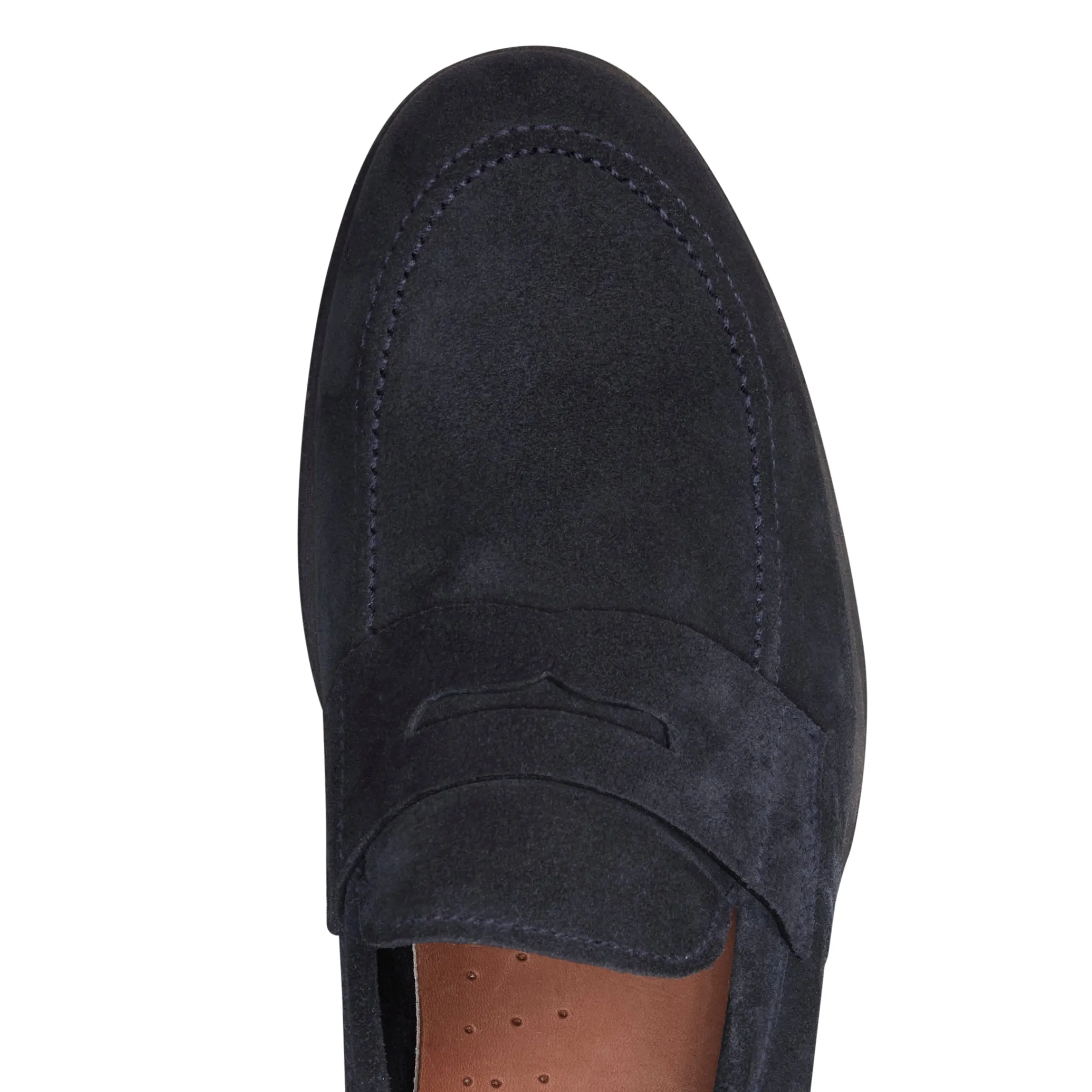 Flash Sale Fratelli Rossetti Mocassino In Suede- Navy blue