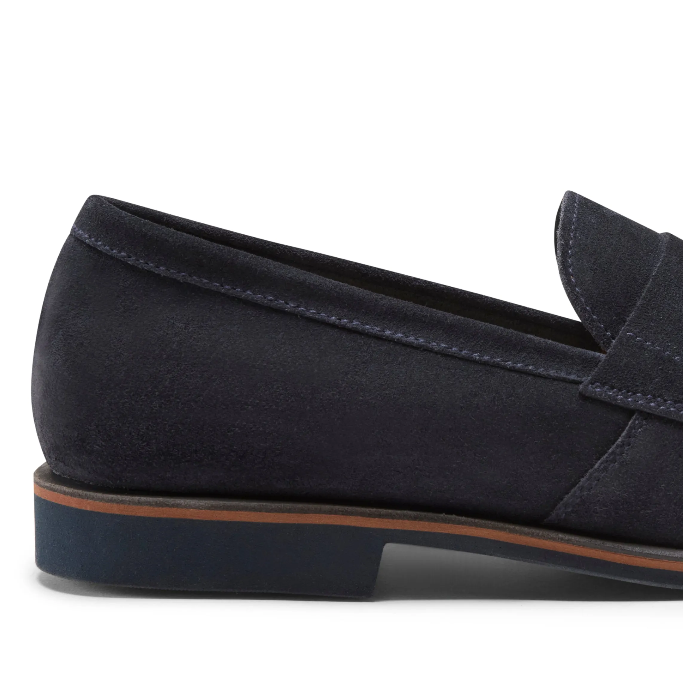 Flash Sale Fratelli Rossetti Mocassino In Suede- Navy blue