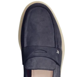 Best Fratelli Rossetti Mocassino In Suede- Navy blue