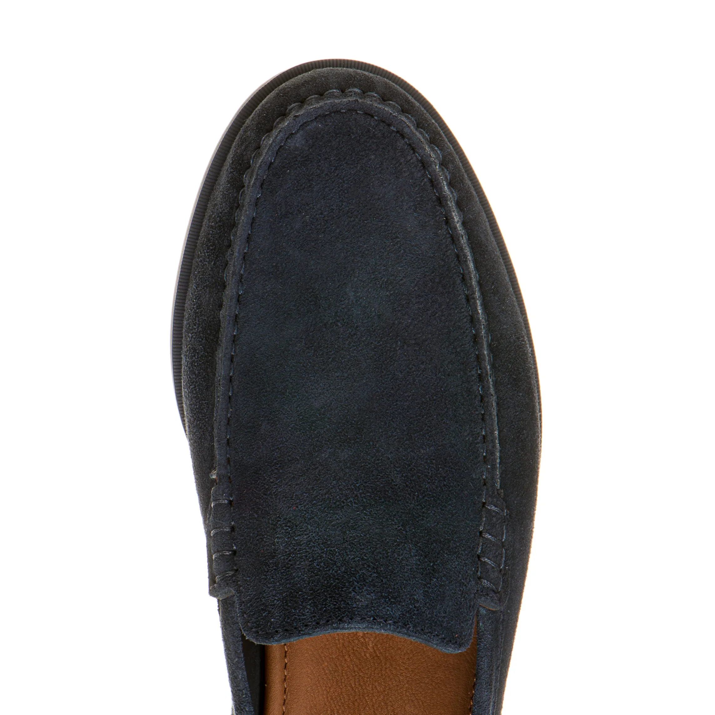 Hot Fratelli Rossetti Mocassino In Suede- Navy blue
