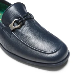 Best Sale Fratelli Rossetti Mocassino Uomo In Pelle Blu- Navy