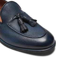 Online Fratelli Rossetti Mocassino Uomo In Pelle- Navy blue