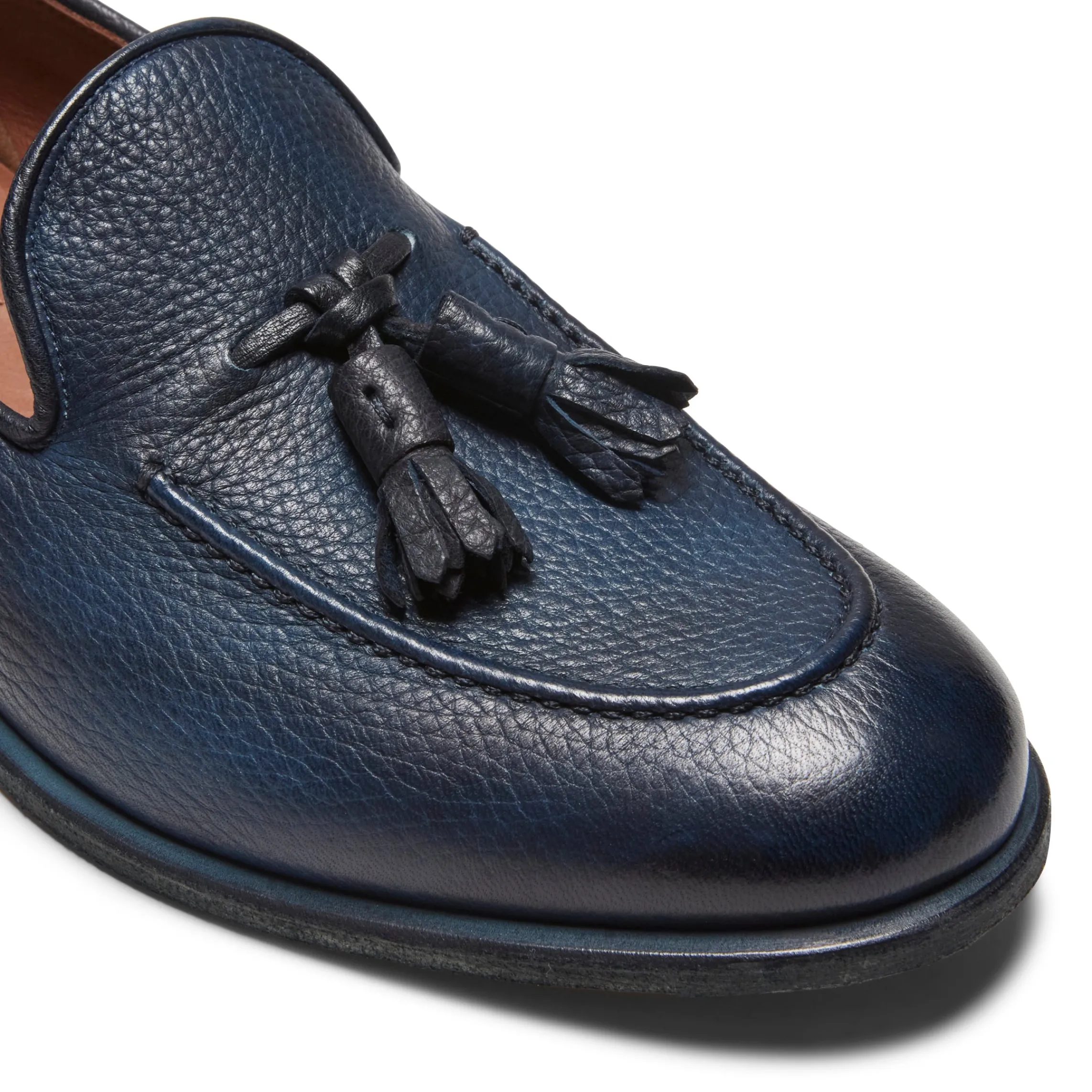 Online Fratelli Rossetti Mocassino Uomo In Pelle- Navy blue
