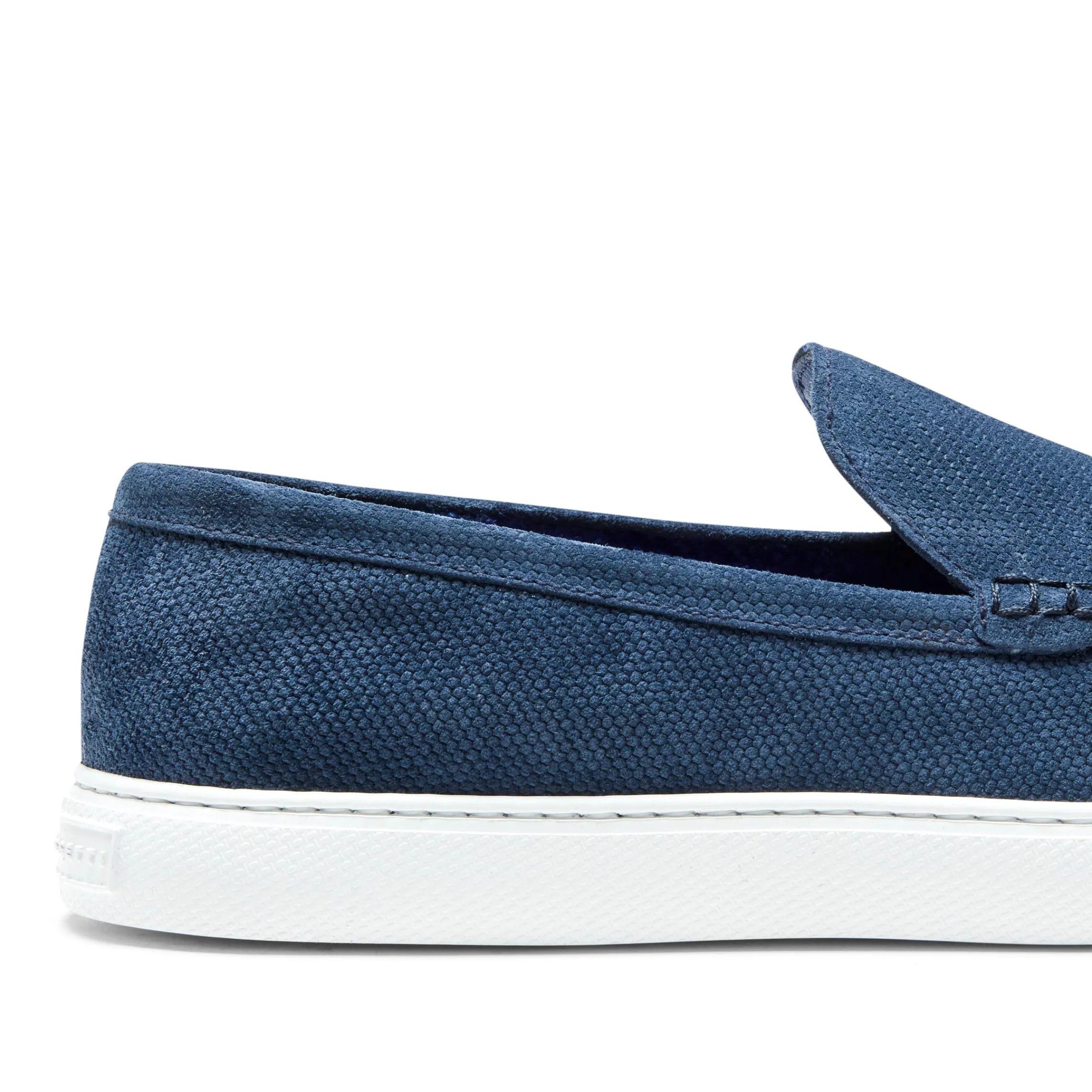 Best Fratelli Rossetti Mocassino Uomo In Suede Blu- Ocean