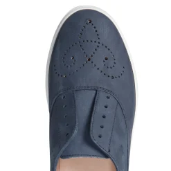 Discount Fratelli Rossetti Suede Hobo Sport Sneaker | Navy blue