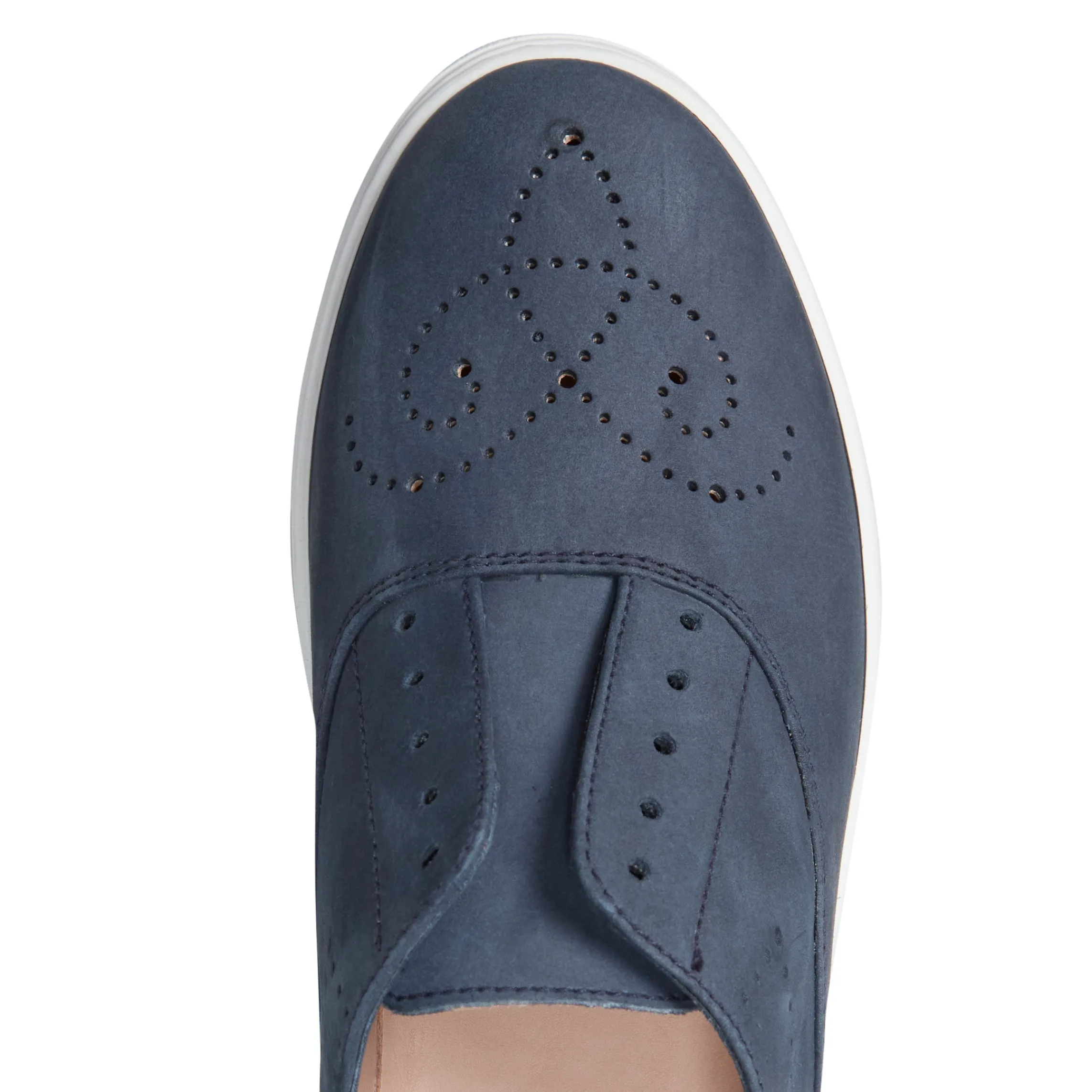 Discount Fratelli Rossetti Suede Hobo Sport Sneaker | Navy blue