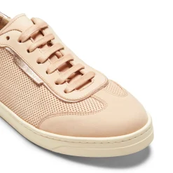 Hot Fratelli Rossetti Pink Suede Sneakers | Peach
