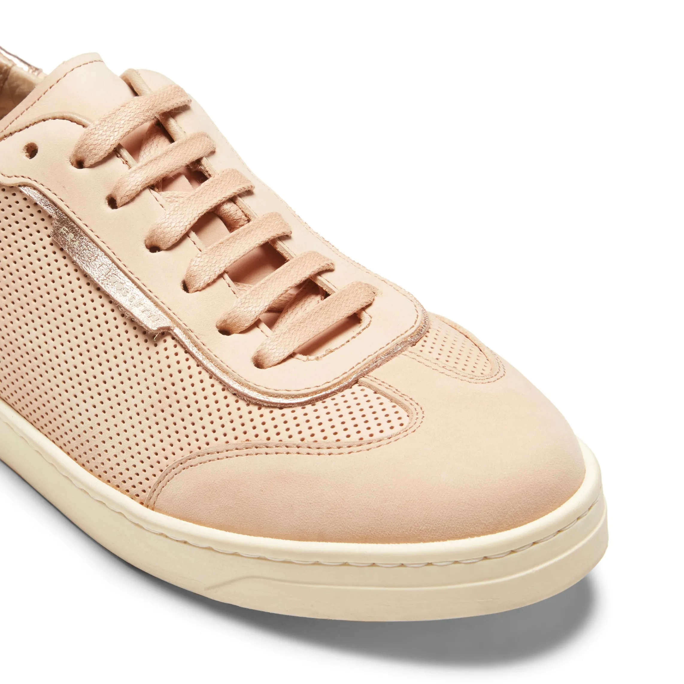 Hot Fratelli Rossetti Pink Suede Sneakers | Peach
