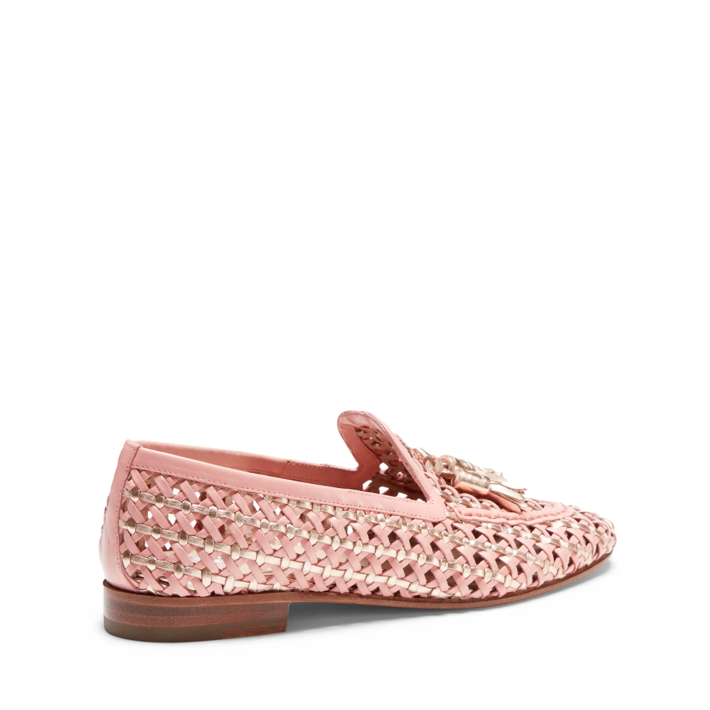 Best Sale Fratelli Rossetti Woven Leather Brera Loafer | Pink