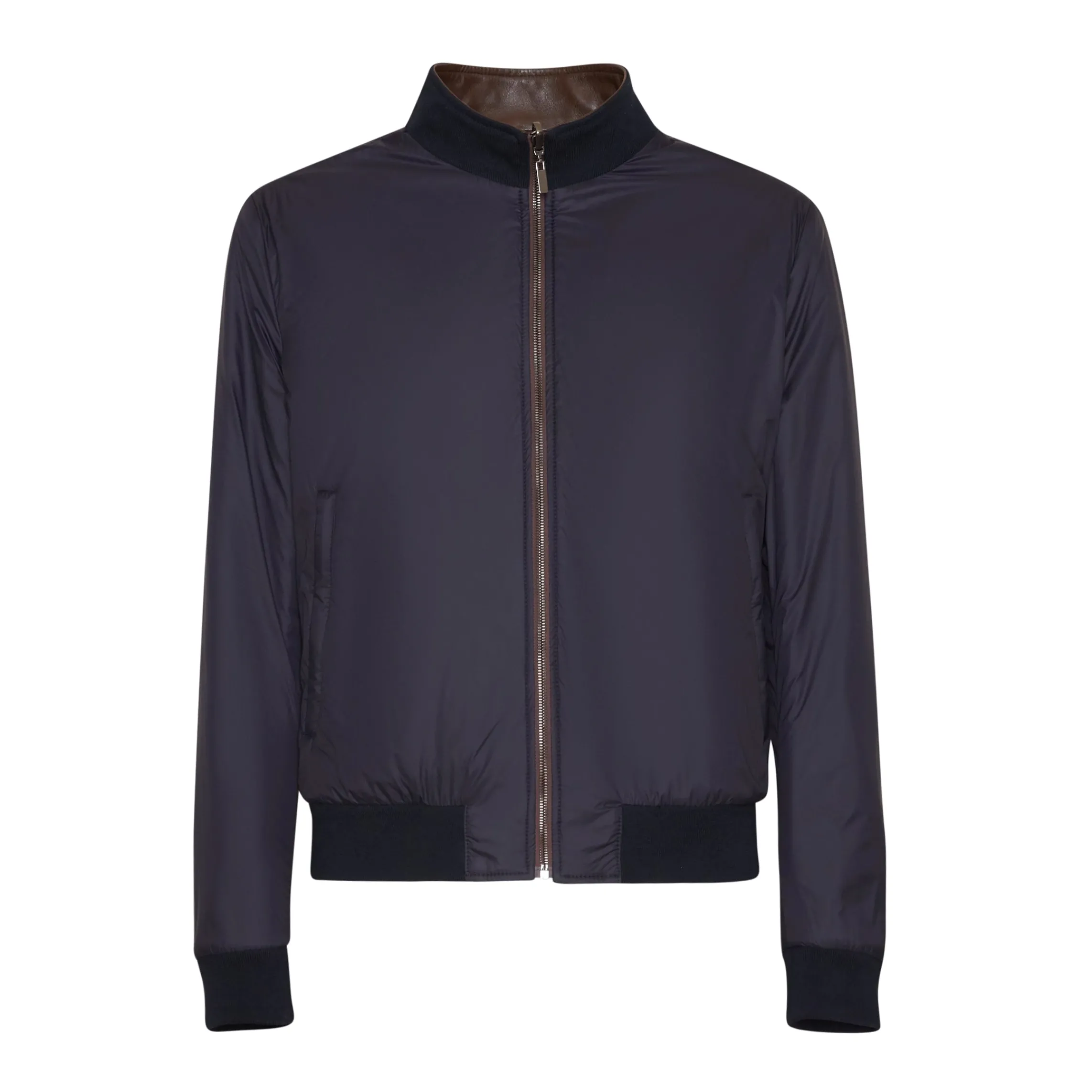 Sale Fratelli Rossetti Reversible Nappa Leather Bomber Jacket | Brown
