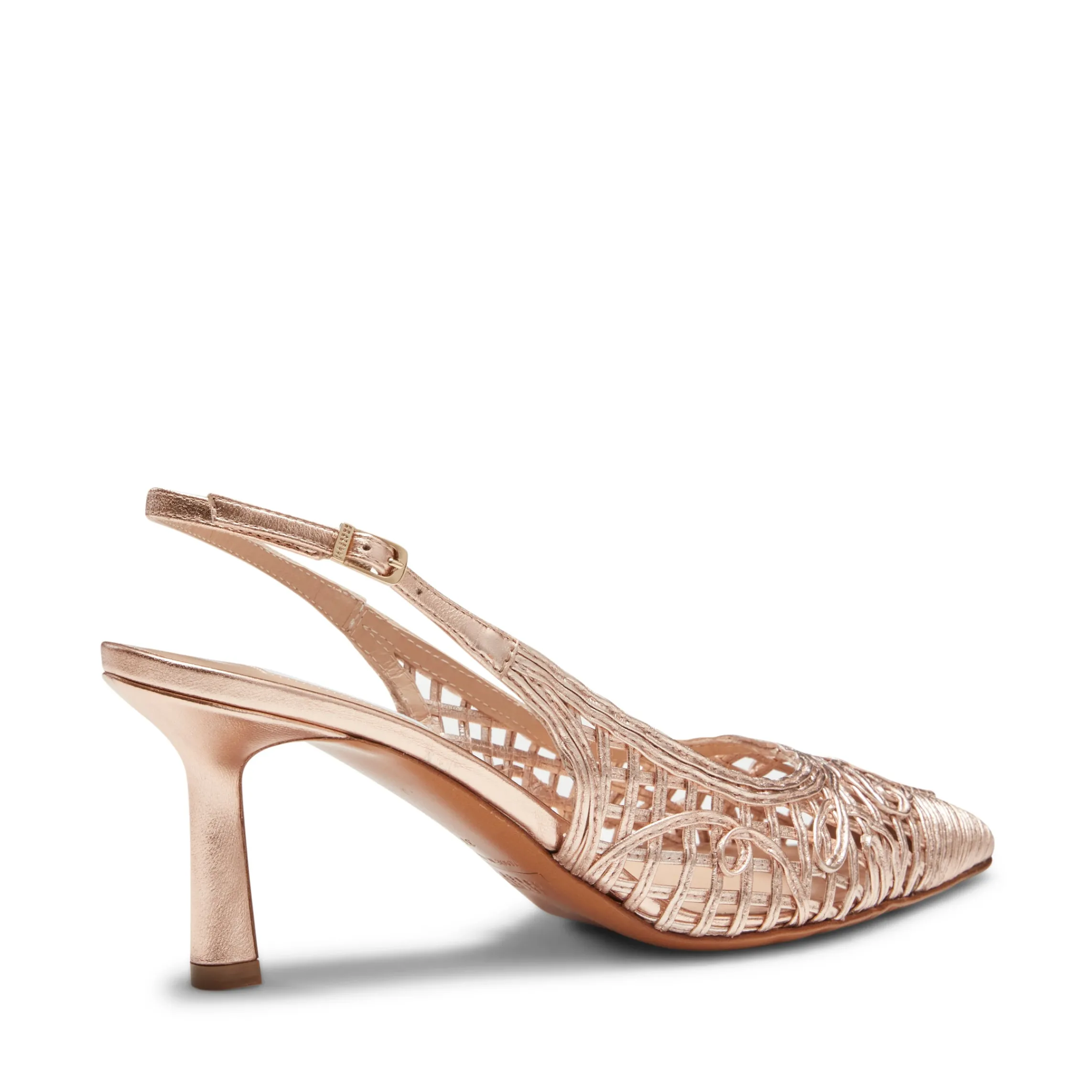 Discount Fratelli Rossetti Leather Slingback Sandal | Rose gold