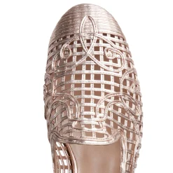 Cheap Fratelli Rossetti Woven Slipper | Rose gold