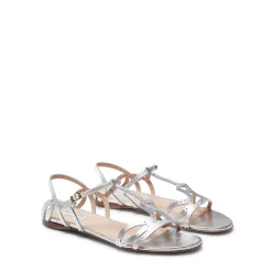 Flash Sale Fratelli Rossetti Sandalo Donna In Pelle Argento- Silver