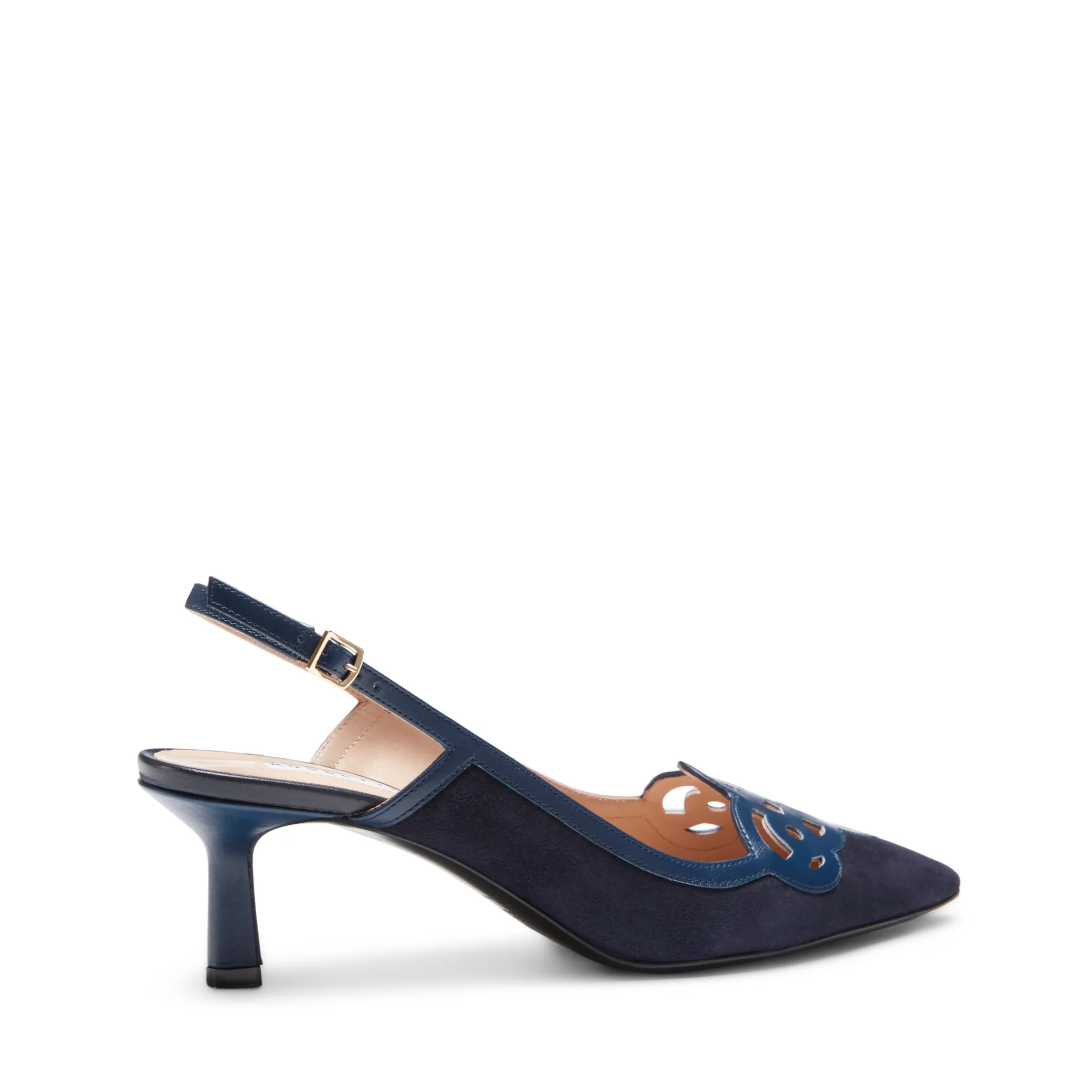 Store Fratelli Rossetti Sandalo Donna In Suede Blu- Navy