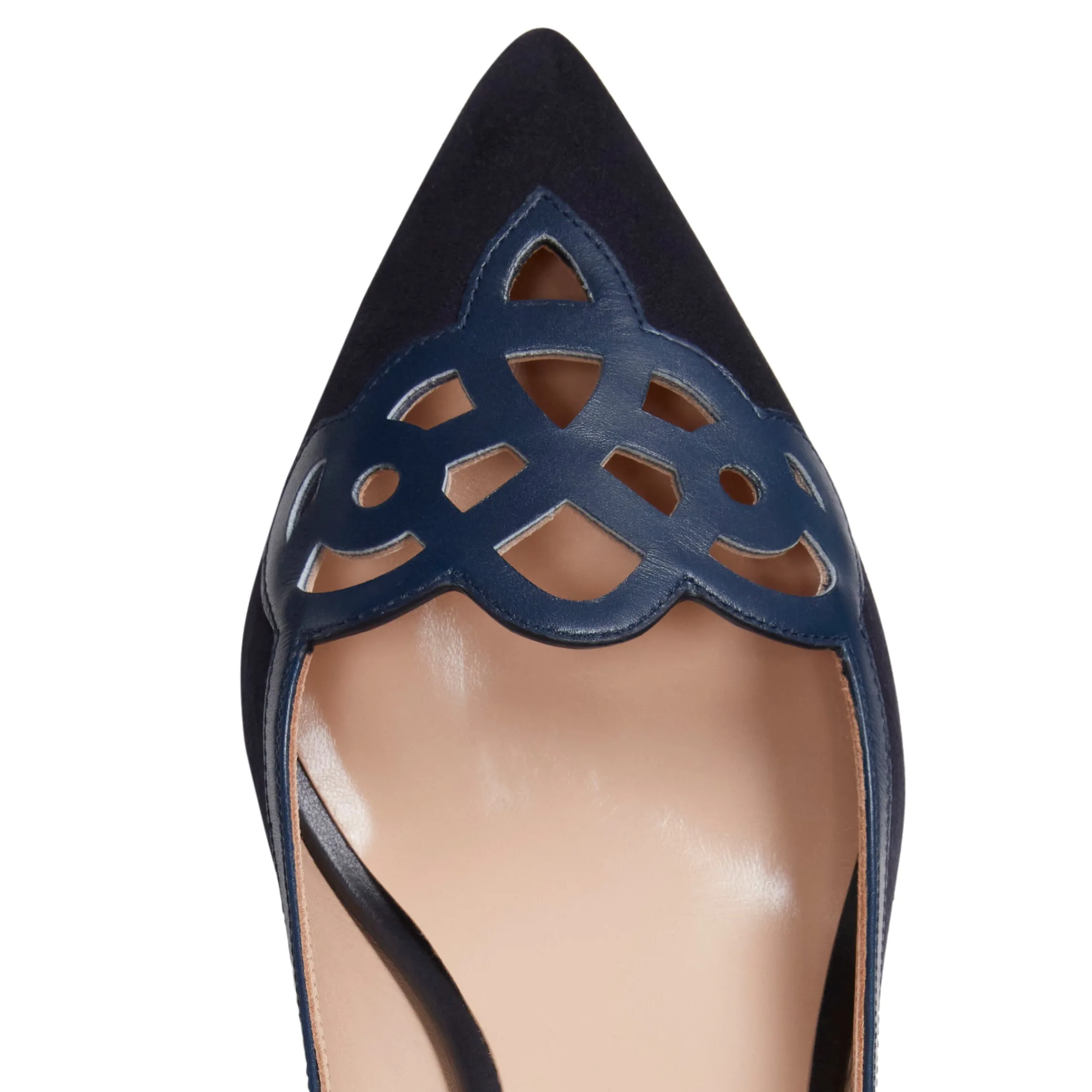 Store Fratelli Rossetti Sandalo Donna In Suede Blu- Navy