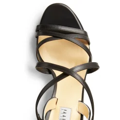 Sale Fratelli Rossetti Sandalo Magenta In Pelle Colore Nero- Black