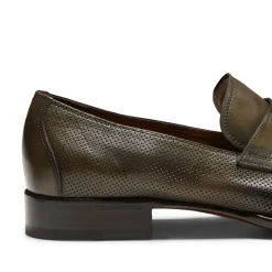 New Fratelli Rossetti Couloured- Leather Loafer Seaweed