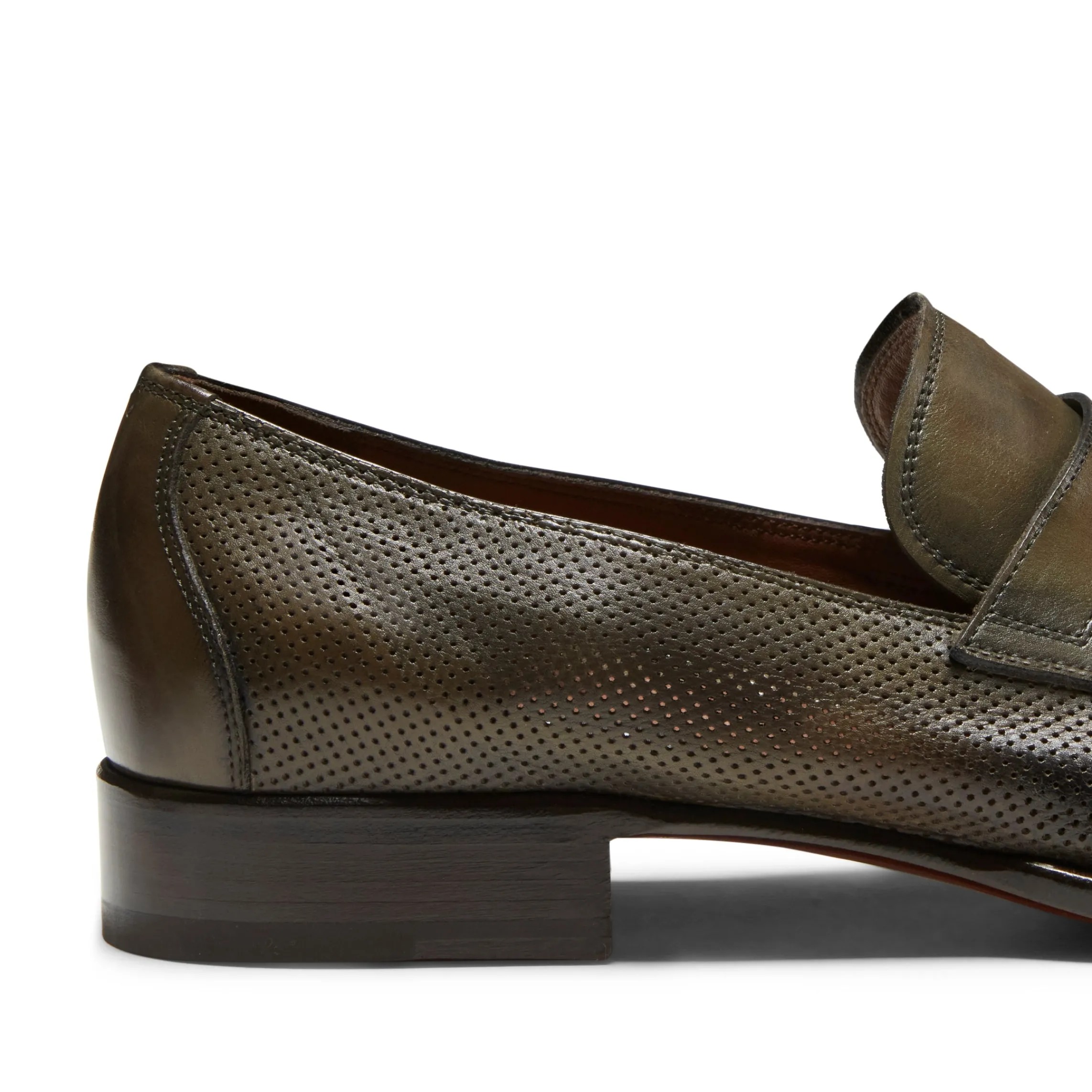 New Fratelli Rossetti Couloured- Leather Loafer Seaweed