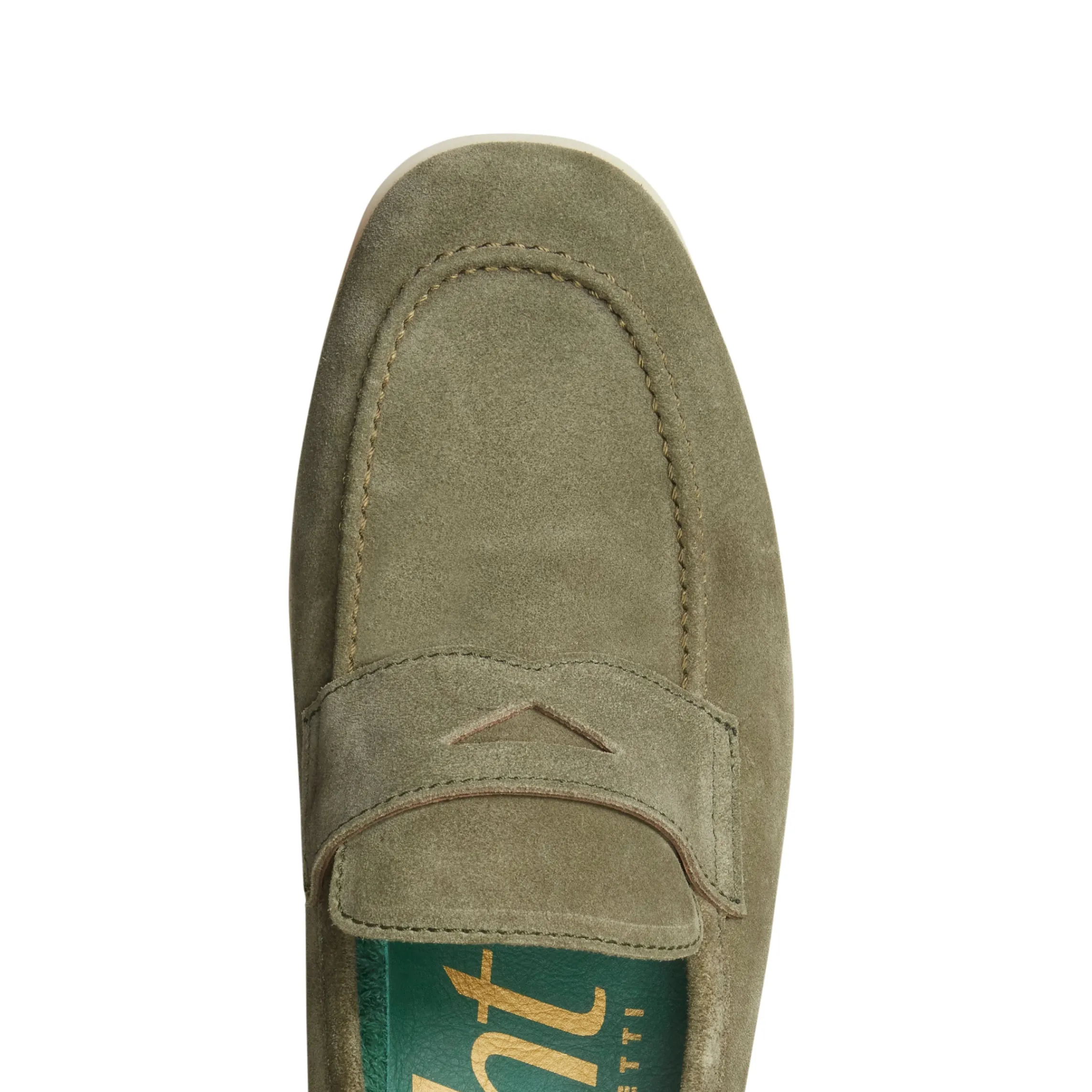 Cheap Fratelli Rossetti Green Yacht Loafer | Seaweed