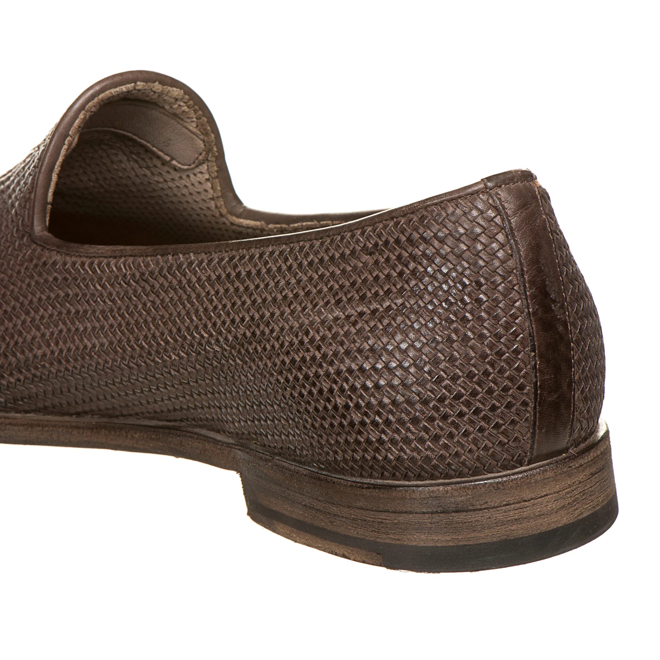 Best Sale Fratelli Rossetti Slipper In Pelle- Mahogany