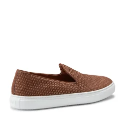 New Fratelli Rossetti Slipper In Suede- Beaver brown