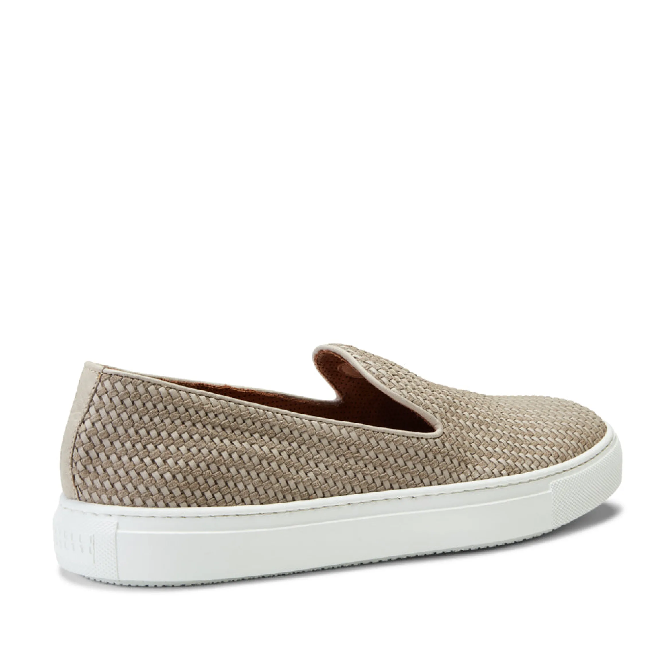 Shop Fratelli Rossetti Slipper In Suede- Dove Grey
