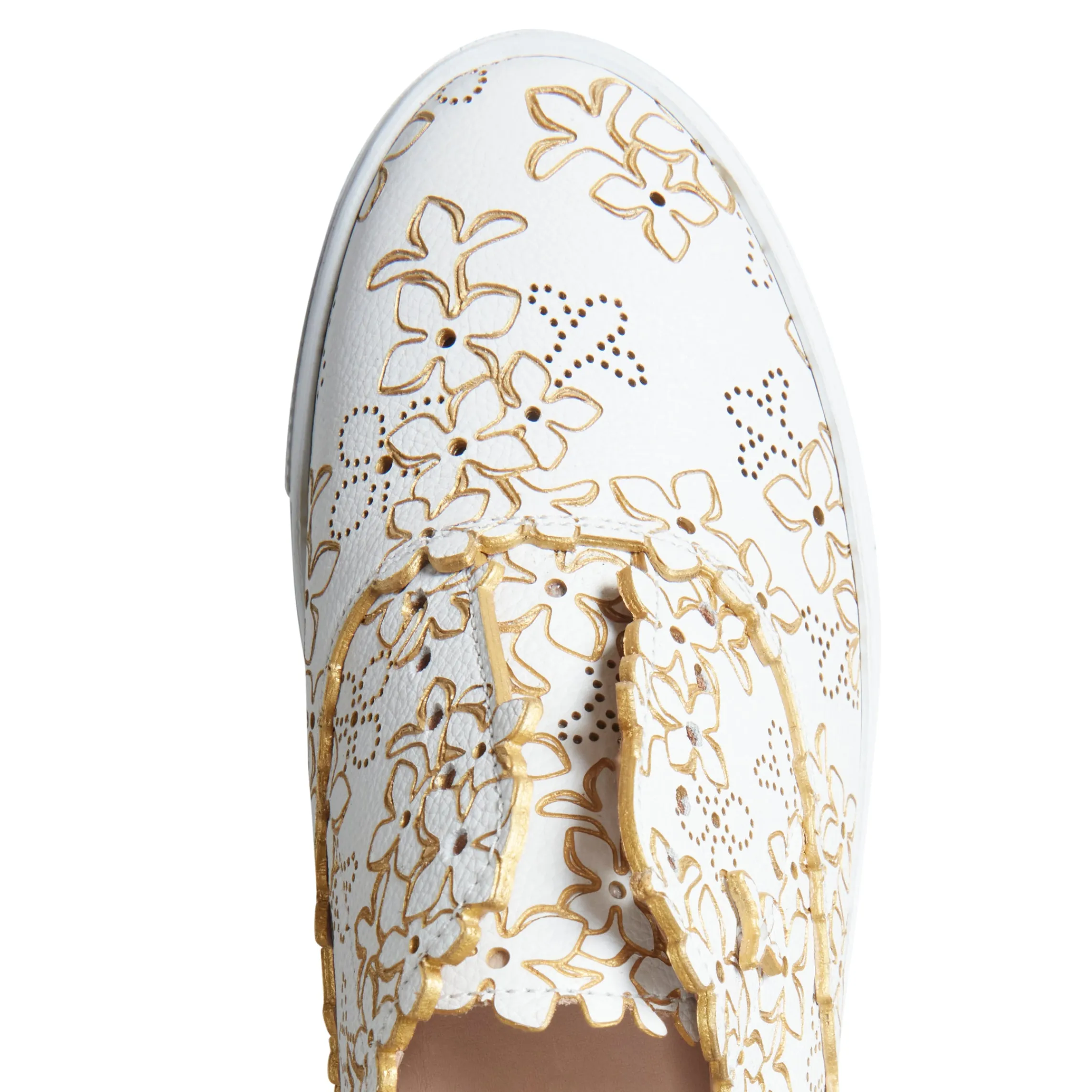 Clearance Fratelli Rossetti Sneaker Donna In Pelle- White