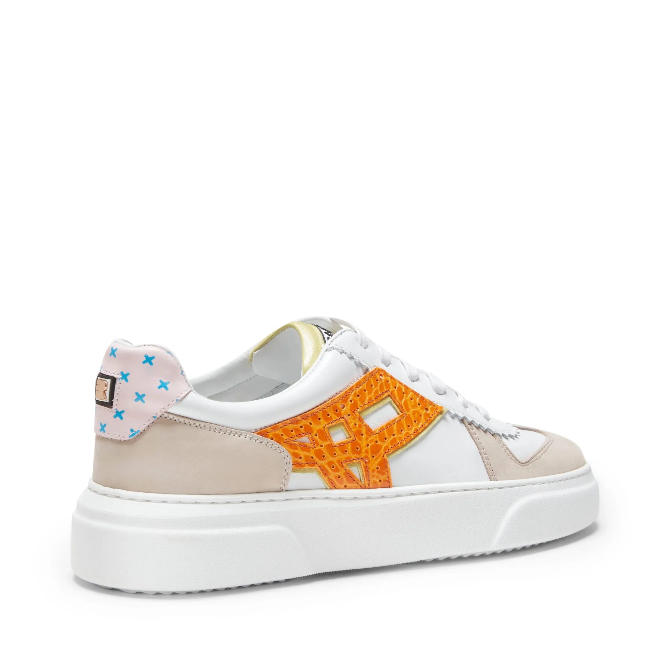 Outlet Fratelli Rossetti Sneaker Donna In Pelle- White