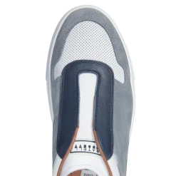 Outlet Fratelli Rossetti Sneaker Uomo In Suede E Pelle- White