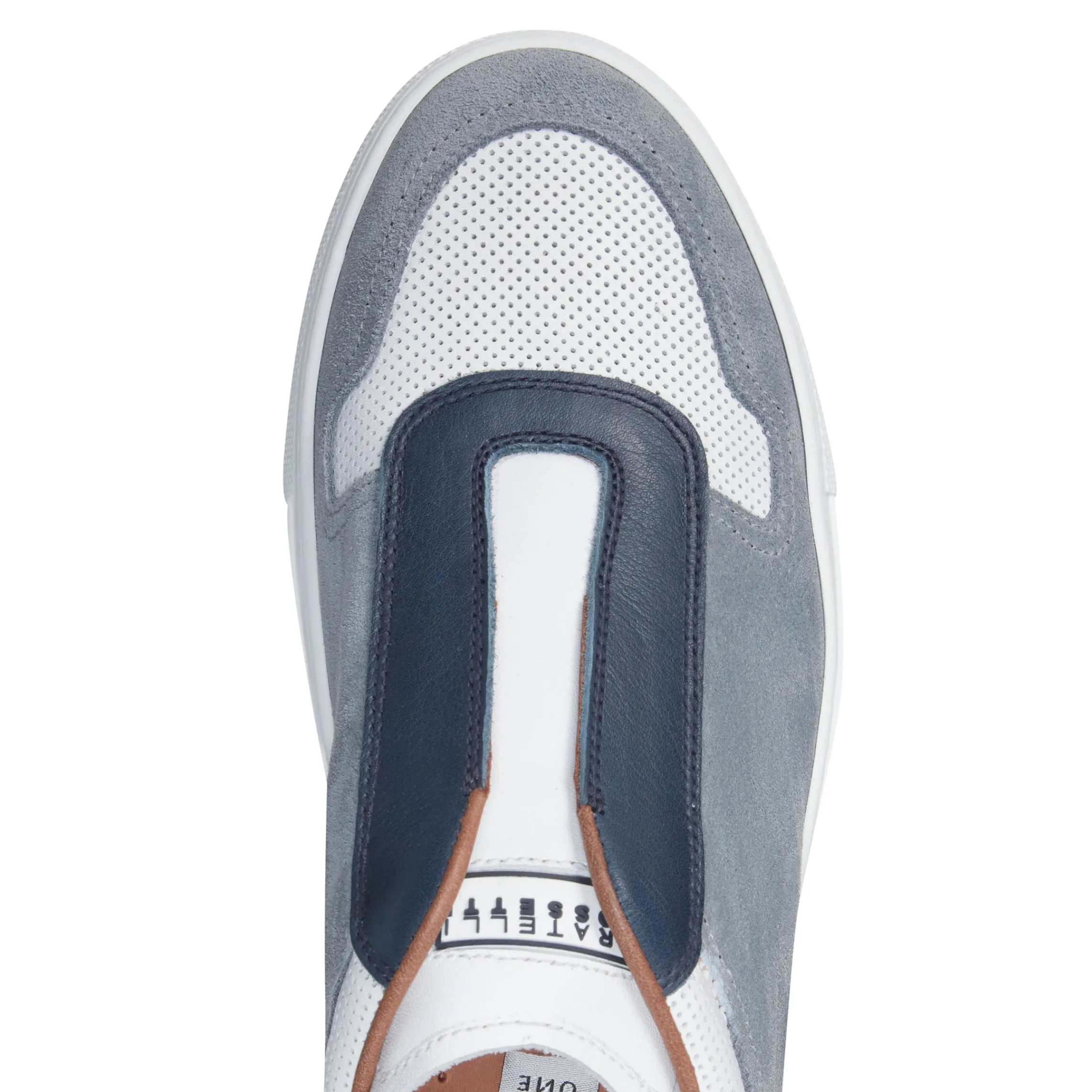 Outlet Fratelli Rossetti Sneaker Uomo In Suede E Pelle- White