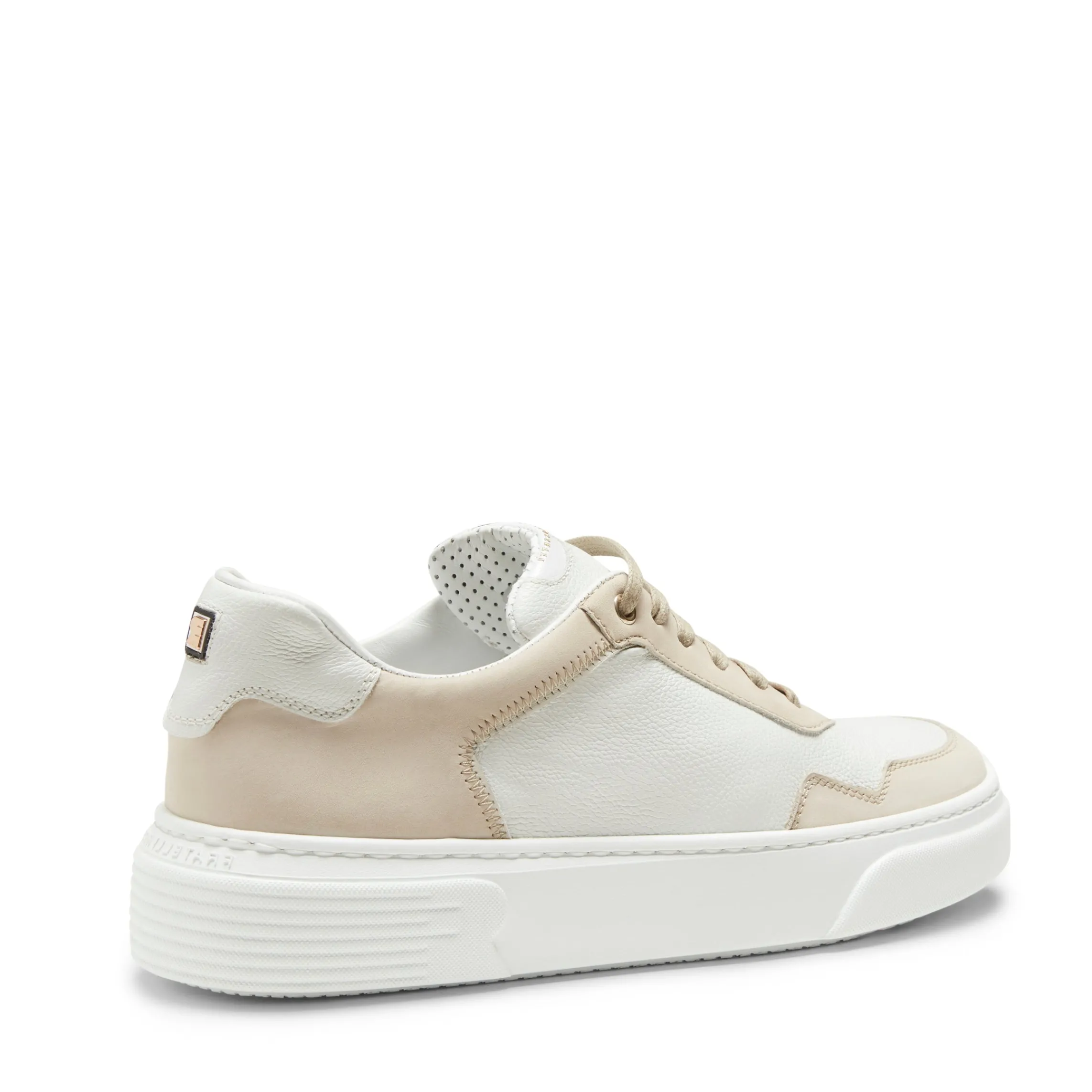 New Fratelli Rossetti And Dove Grey Leather And Suede Sneakers | White