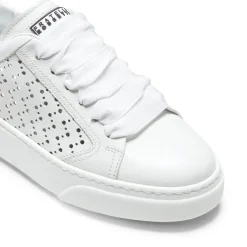 Clearance Fratelli Rossetti Leather Sneaker | White